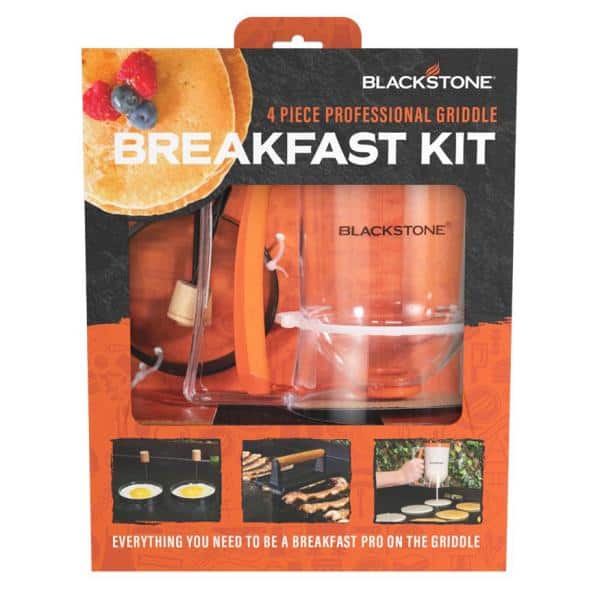 4-Piece Cast Iron Cookware Set in Multi-Colored