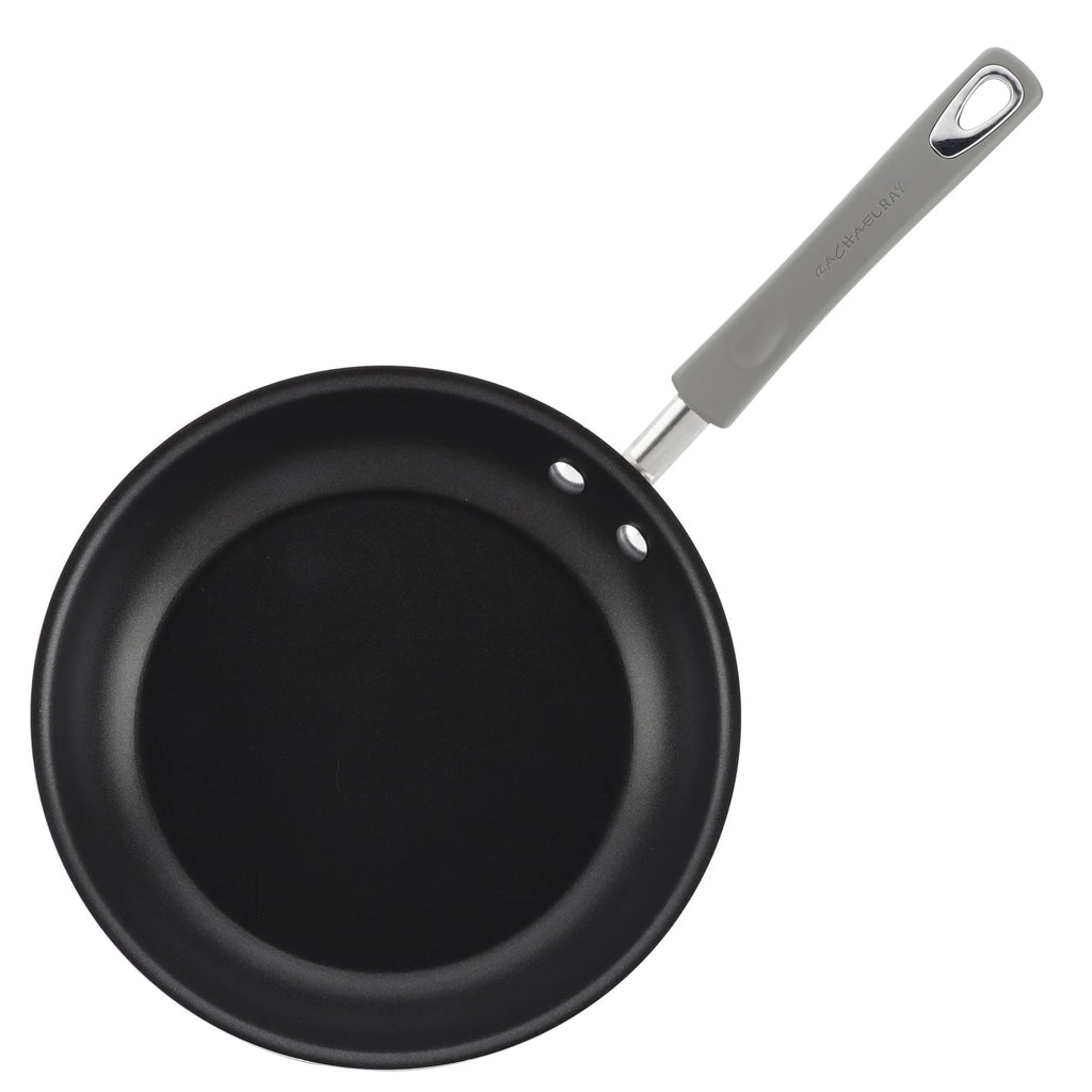 Rachael Ray 15 - Piece Nonstick Pots and Pans Set/Cookware Set, Marine Blue